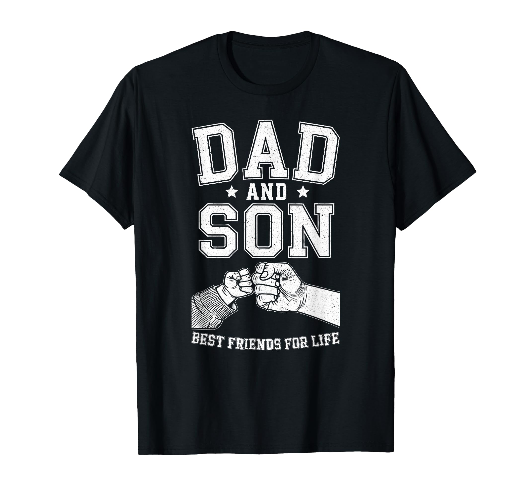 Dad And Son Best Friends Life Matching T-Shirt - Aesthetic Graphic Unisex - T-Shirt, Sweatshirt, Hoodie