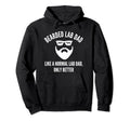 Silver Lab Dad Labrador Retriever Hoodie - Aesthetic Graphic Unisex - T-Shirt, Sweatshirt, Hoodie
