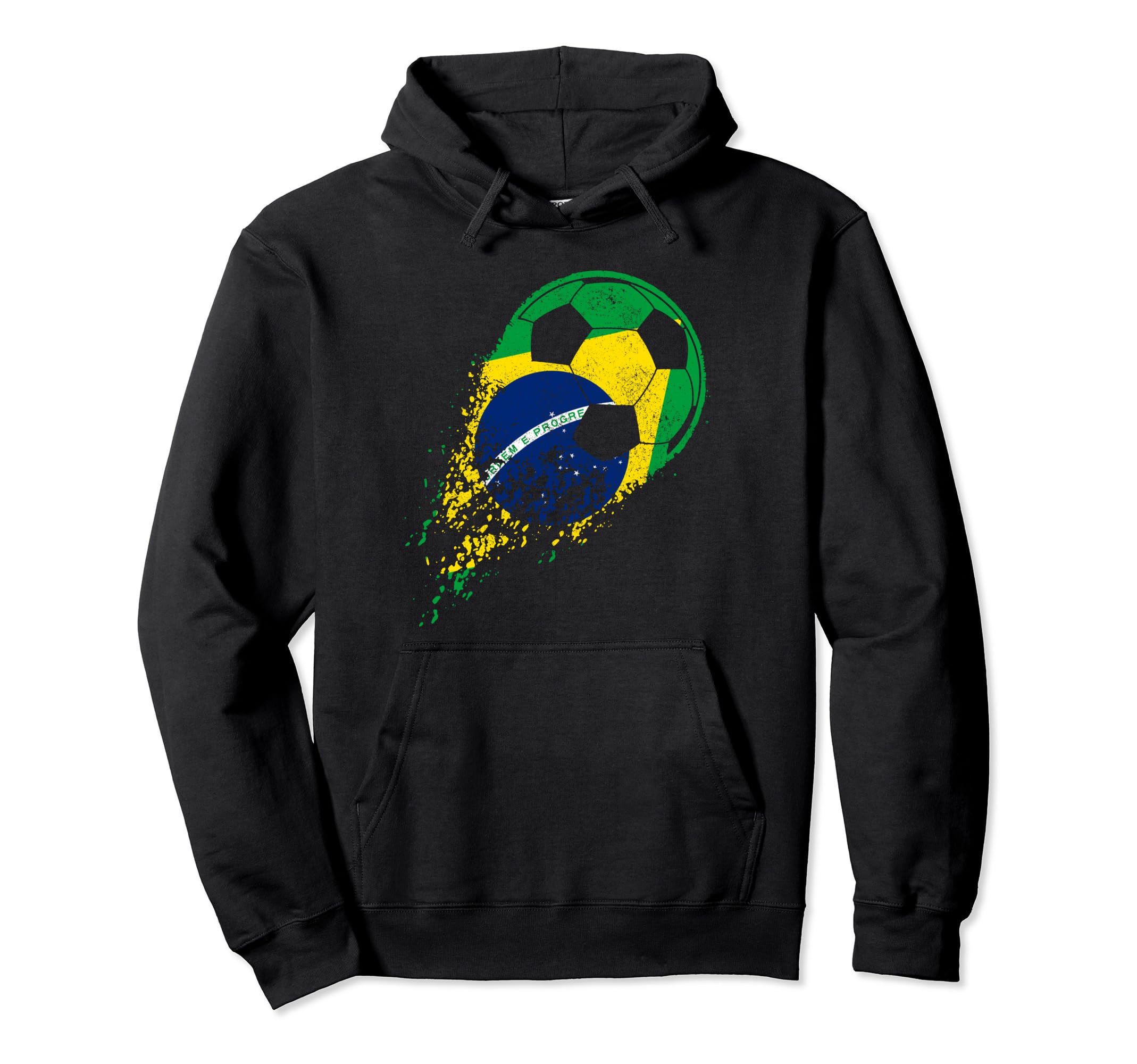 Brasil Soccer Brazil Brasilian Hoodie - Casual Everyday Wear for Adults - T-Shirt, Sweatshirt, Hoodie