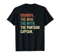 Grandpa Myth Pontoon Captain Shirts T-Shirt - Graphic Print Men Women - T-Shirt, Sweatshirt, Hoodie