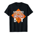Godfather Birthday Basketball Dad Father T-Shirt - Graphic Print Unisex - T-Shirt, Sweatshirt, Hoodie
