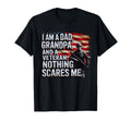 Funny I Am Dad Grandpa And Veteran T-Shirt - Streetwear Style Unisex - T-Shirt, Sweatshirt, Hoodie