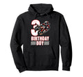 Motocross Birthday Dirt Bike 3Rd Hoodie - Fun Novelty Design Men Women - T-Shirt, Sweatshirt, Hoodie