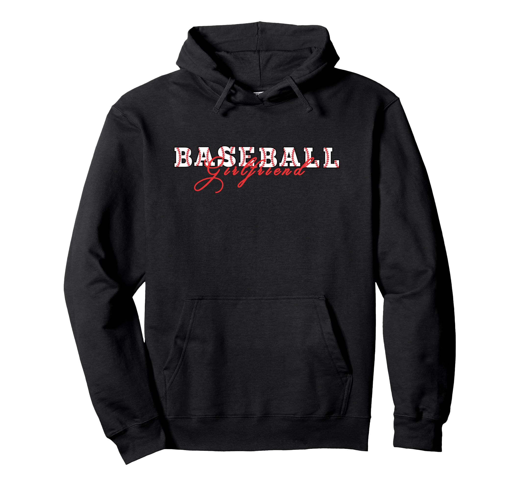 Baseball Girlfriend Coach Wife Baller Hoodie - Unique Graphic for Adults - T-Shirt, Sweatshirt, Hoodie