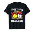 Busy Raising Ballers Baseball Softball T-Shirt - Custom Art Print Men Women - T-Shirt, Sweatshirt, Hoodie