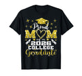 Proud Mom 2026 College Graduate Family T-Shirt - Fun Novelty Design Unisex - T-Shirt, Sweatshirt, Hoodie