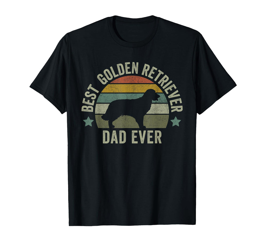 Mens Golden Retriever Dad Dog T-Shirt - Fun Novelty Design for Adults - T-Shirt, Sweatshirt, Hoodie