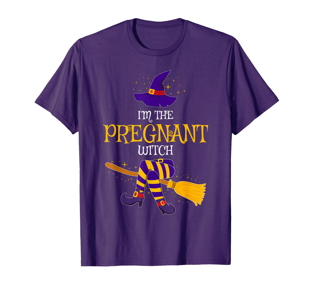 Im Pregnant Witch Family Matching T-Shirt - Novelty Apparel Men Women - T-Shirt, Sweatshirt, Hoodie