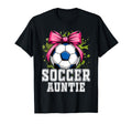 Soccer Auntie Funny Player Fan T-Shirt - Trendy Graphic Unisex - T-Shirt, Sweatshirt, Hoodie
