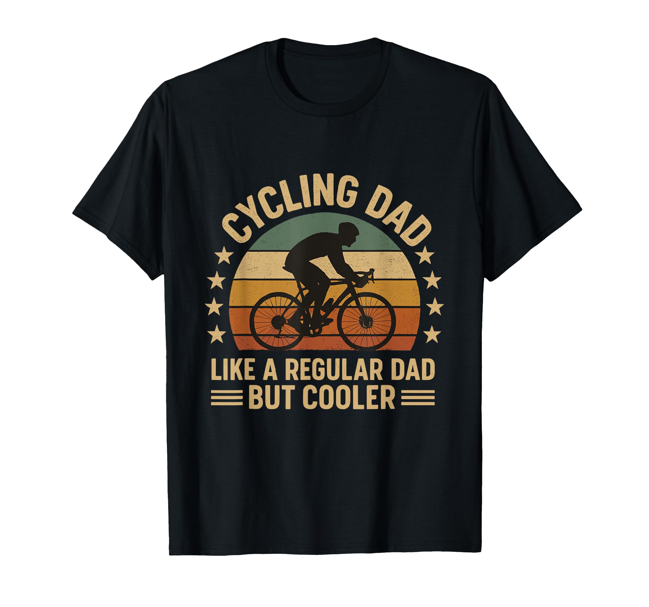 Cycling Dad Biker Daddy Cyclist Papa T-Shirt - Trendy Graphic Men Women - T-Shirt, Sweatshirt, Hoodie