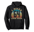 I Make 64 Years Old Good 64 Years Hoodie - Aesthetic Graphic for Adults - T-Shirt, Sweatshirt, Hoodie
