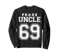 Number 69 Custom Proud Soccer Sweatshirt - Custom Art Print for Adults - T-Shirt, Sweatshirt, Hoodie