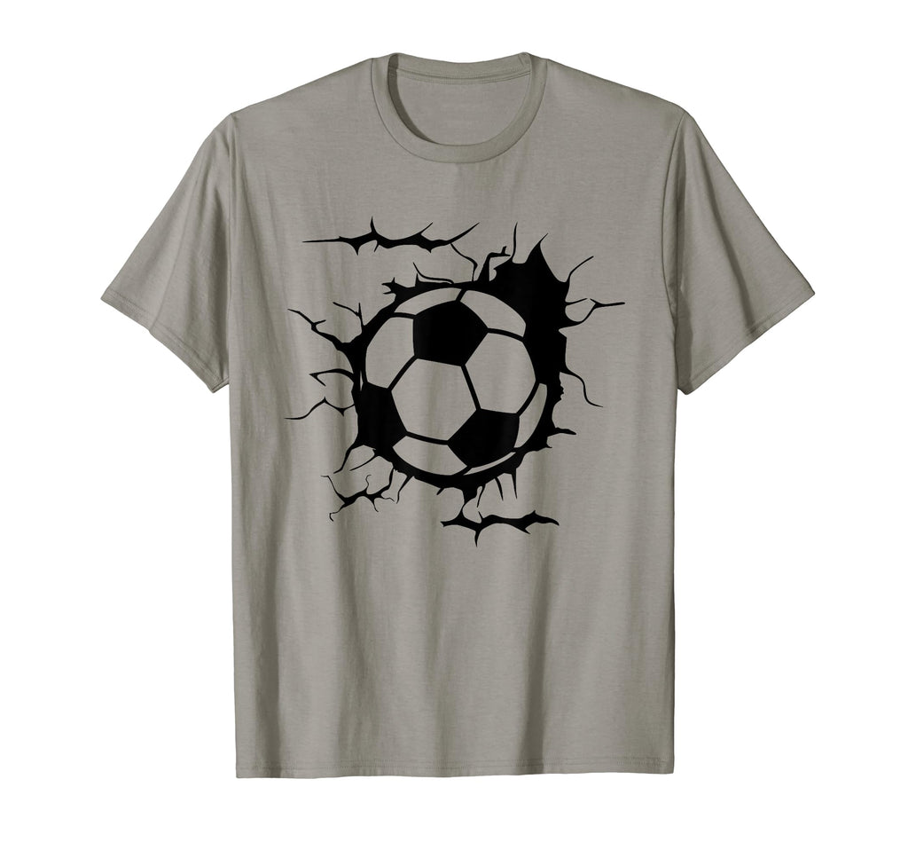 Funny Soccer Ball Soccer Players Lovers T-Shirt - Streetwear Style Unisex - T-Shirt, Sweatshirt, Hoodie