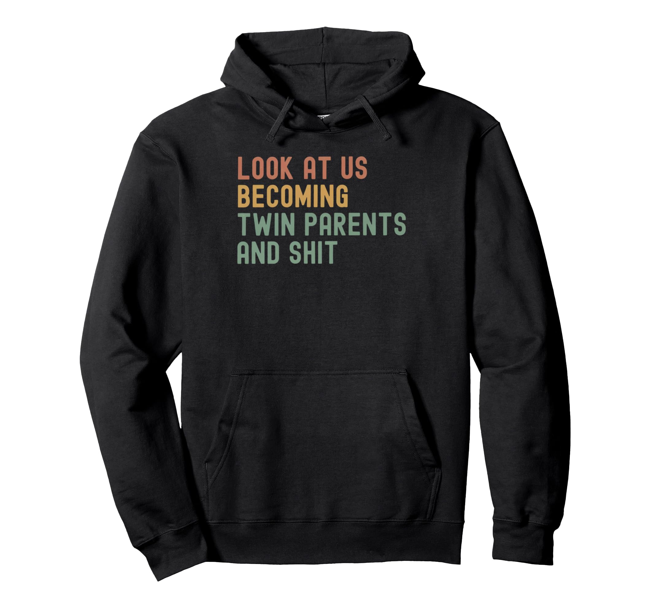 Funny Matching Twin Announcement S Twin Hoodie - Graphic Print Men Women - T-Shirt, Sweatshirt, Hoodie