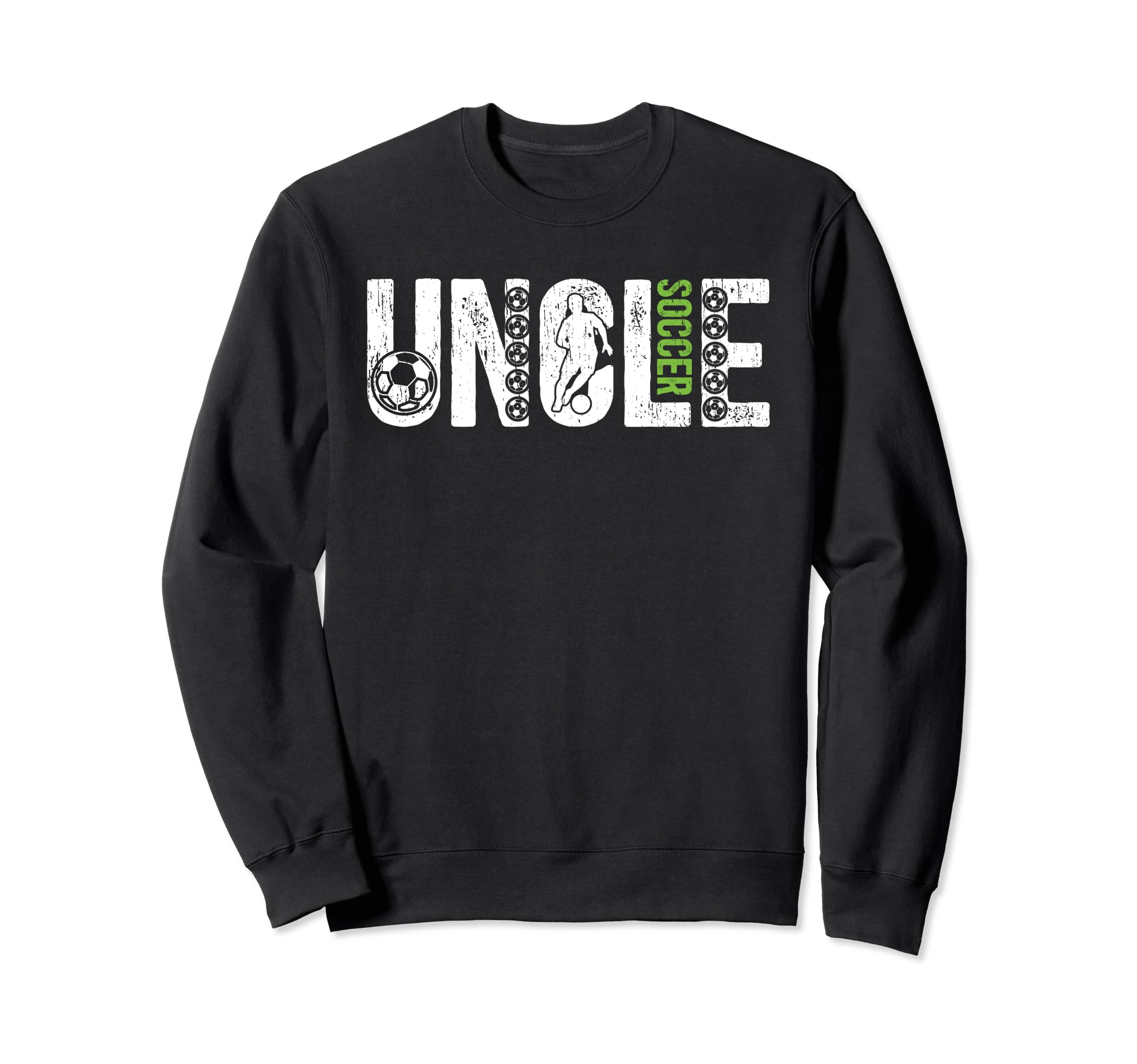 Soccer Uncle Proud Soccer Player Sweatshirt - Minimalist Print Men Women - T-Shirt, Sweatshirt, Hoodie