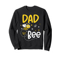 Dad Bee Funny Beekeeping Matching Sweatshirt - Custom Art Print Men Women - T-Shirt, Sweatshirt, Hoodie