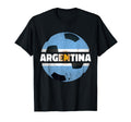 Bandera Argentina Flag Soccer Ball Bal N T-Shirt - Novelty Apparel Unisex - T-Shirt, Sweatshirt, Hoodie