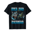 Mermaid Dad Daughter Birthday T-Shirt - Aesthetic Graphic for Adults - T-Shirt, Sweatshirt, Hoodie
