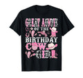 Great Auntie Birthday Cow Rodeo T-Shirt - Streetwear Style Men Women - T-Shirt, Sweatshirt, Hoodie