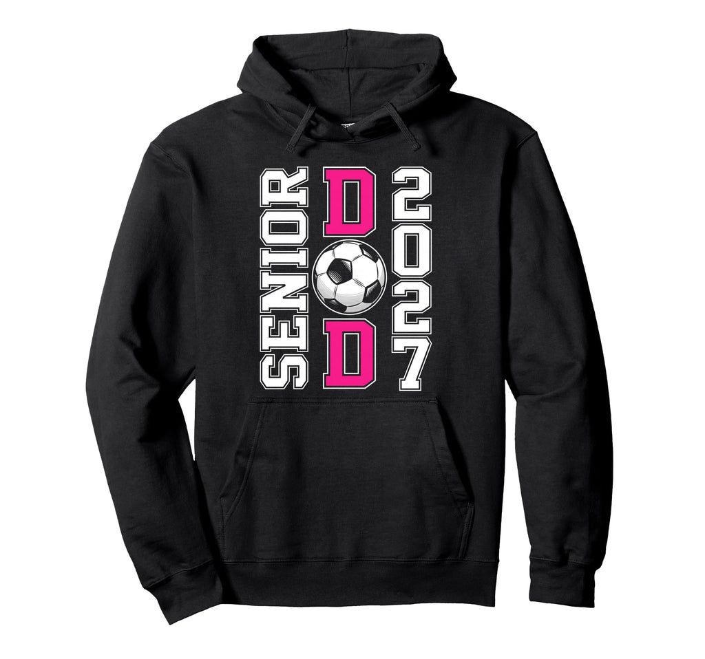 Soccer Senior Dad 2027 Graduation Graduate Hoodie - Custom Art Print Unisex - T-Shirt, Sweatshirt, Hoodie
