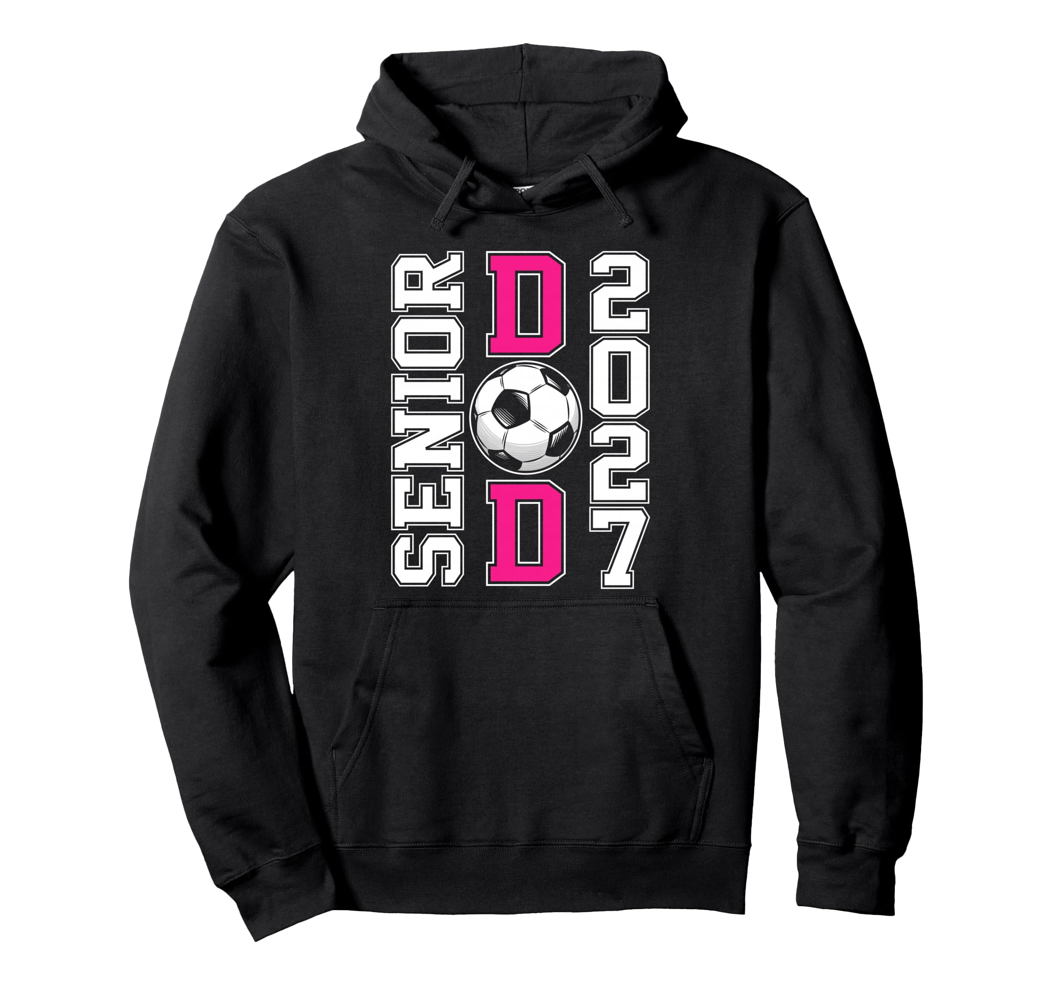 Soccer Senior Dad 2027 Graduation Graduate Hoodie - Custom Art Print Unisex - T-Shirt, Sweatshirt, Hoodie