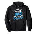 Proud Dad 2026 Graduate Class 2026 Dad Hoodie - Graphic Print Men Women - T-Shirt, Sweatshirt, Hoodie