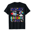 Mommy Birthday Space Astronaut Birthday T-Shirt - Minimalist Print Unisex - T-Shirt, Sweatshirt, Hoodie
