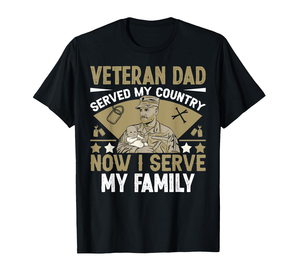 Served My Country Now I Serve My T-Shirt - Trendy Graphic for Adults - T-Shirt, Sweatshirt, Hoodie