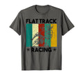 Flat Track Racing Gift Motorcycle Racer T-Shirt - Unique Graphic for Adults - T-Shirt, Sweatshirt, Hoodie
