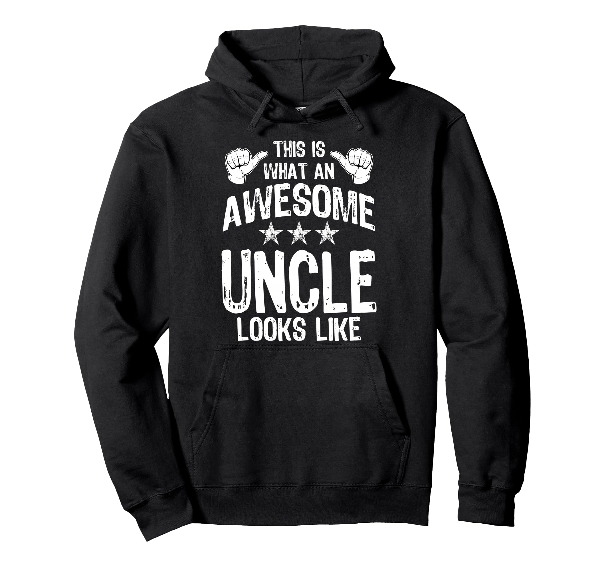 This Is What Awesome Uncle Looks Like Hoodie - Trendy Graphic Men Women - T-Shirt, Sweatshirt, Hoodie