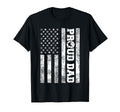 Proud Dad American Flag Funny Soccer T-Shirt - Unique Graphic for Adults - T-Shirt, Sweatshirt, Hoodie