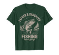 Matching Father Daughter Fishing T-Shirt - Novelty Apparel Men Women - T-Shirt, Sweatshirt, Hoodie