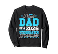 Proud Dad 2026 Kindergarten Graduate Sweatshirt - Graphic Print Men Women - T-Shirt, Sweatshirt, Hoodie