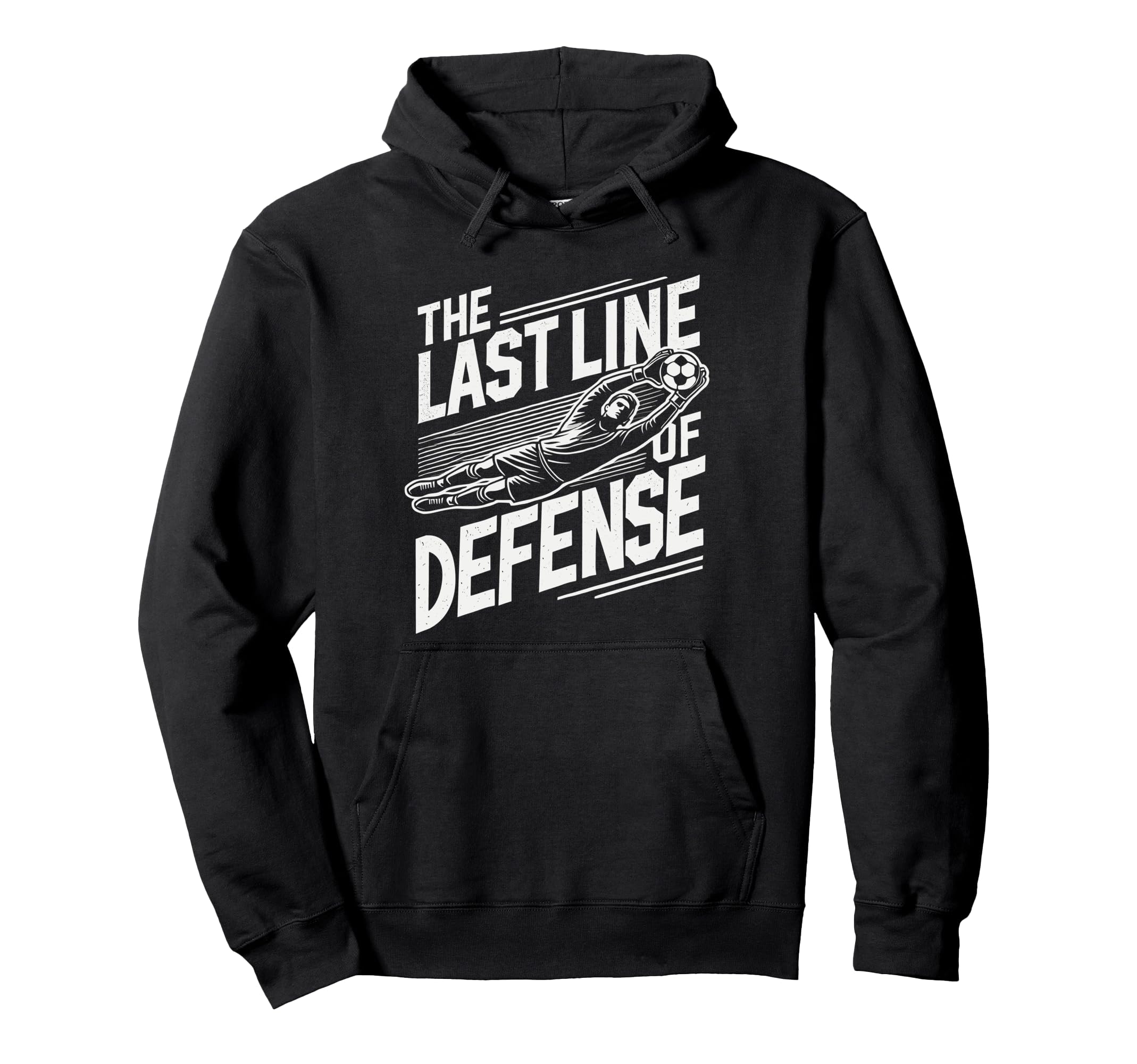 Funny Teens Soccer Goalie Art Soccer Hoodie - Aesthetic Graphic for Adults - T-Shirt, Sweatshirt, Hoodie