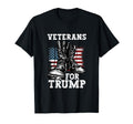 Veterans Trump 2024 American Flag T-Shirt - Novelty Apparel Men Women - T-Shirt, Sweatshirt, Hoodie