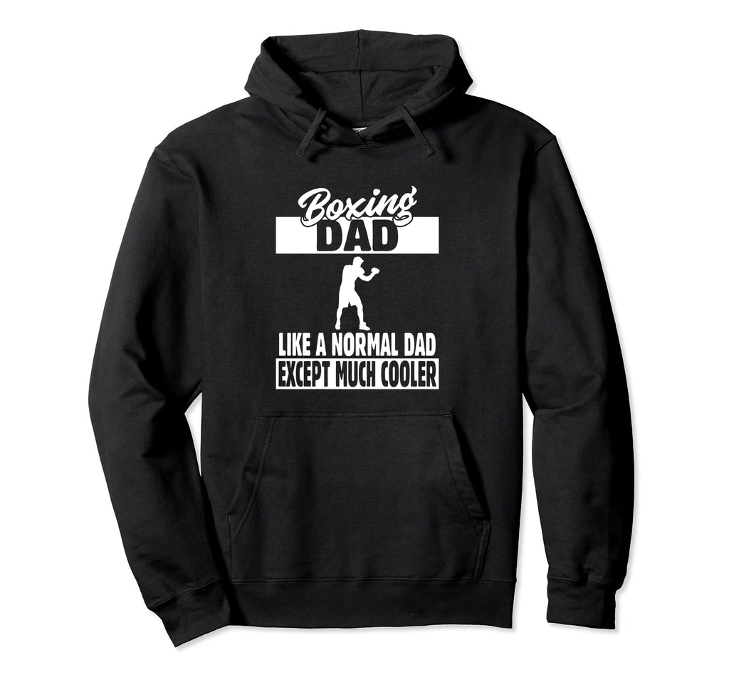 Boxing Dad Hoodie - Minimalist Print for Adults - T-Shirt, Sweatshirt, Hoodie