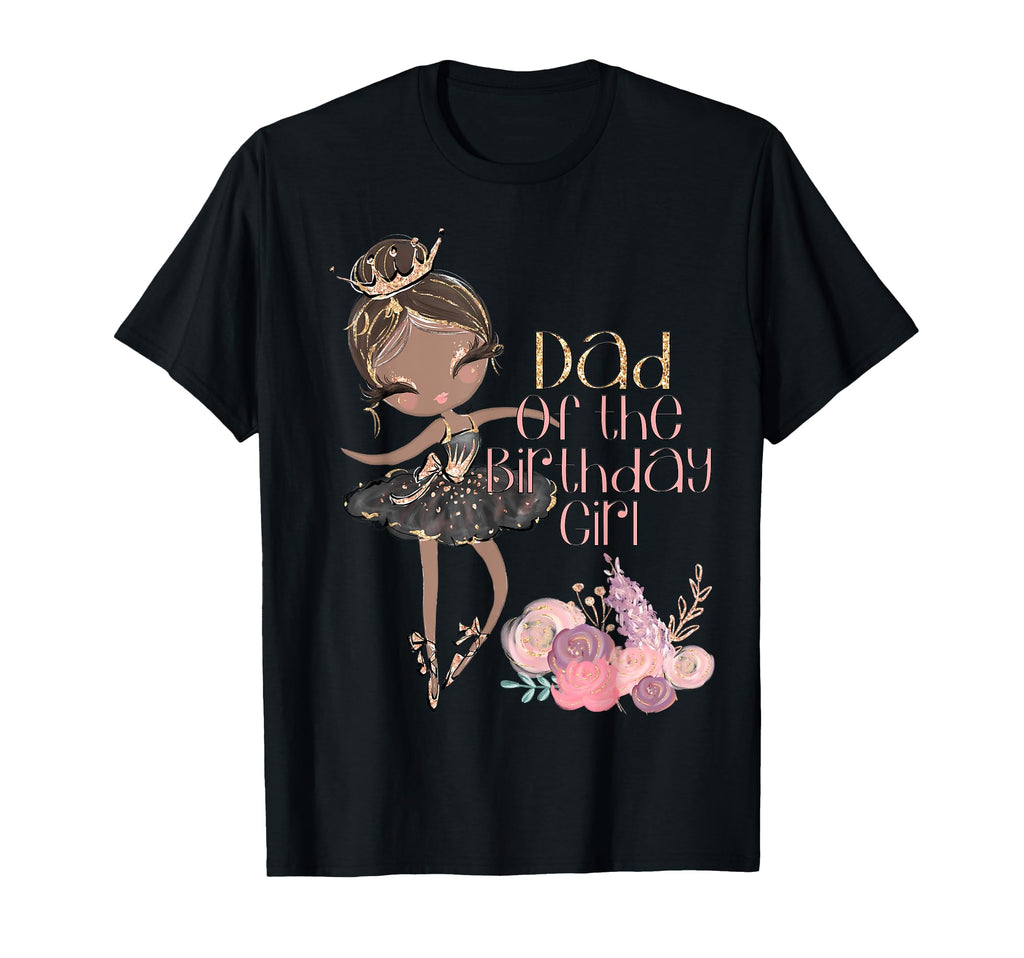 Dad Ballerina Family Matching T-Shirt - Minimalist Print Men Women - T-Shirt, Sweatshirt, Hoodie