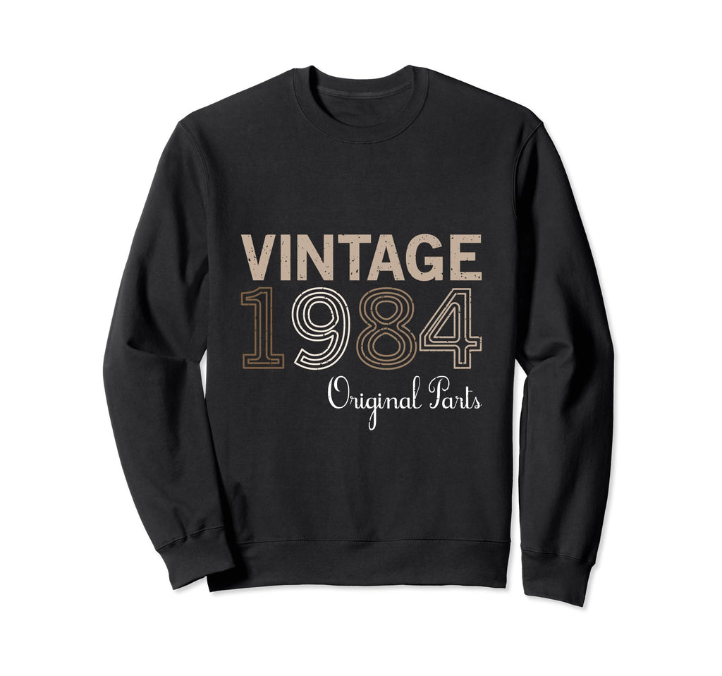 Year 1984 Gift Birthday Mom Dad Sweatshirt - Aesthetic Graphic Men Women - T-Shirt, Sweatshirt, Hoodie