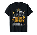 Its My Grandpas 85Th Birthday Happy T-Shirt - Trendy Graphic Unisex - T-Shirt, Sweatshirt, Hoodie