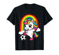 Unicorn Playing Soccer Lover Gift Co Sweatshirt - Graphic Print Men Women - T-Shirt, Sweatshirt, Hoodie