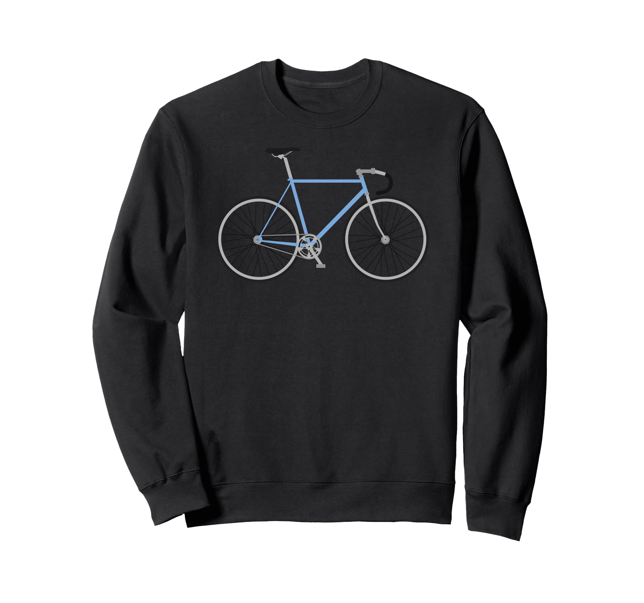 Fixed Gear Bike Track Single Speed Sweatshirt - Graphic Print Unisex - T-Shirt, Sweatshirt, Hoodie