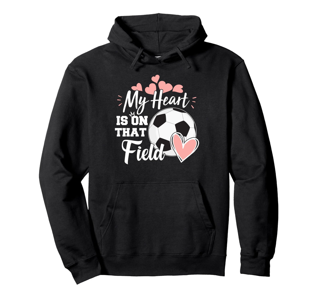 My Heart Is That Soccer Field Hoodie - Custom Art Print for Adults - T-Shirt, Sweatshirt, Hoodie