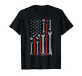 Mechanic Flag Usa American Patriotic Flag T-Shirt - Unique Graphic Unisex - T-Shirt, Sweatshirt, Hoodie