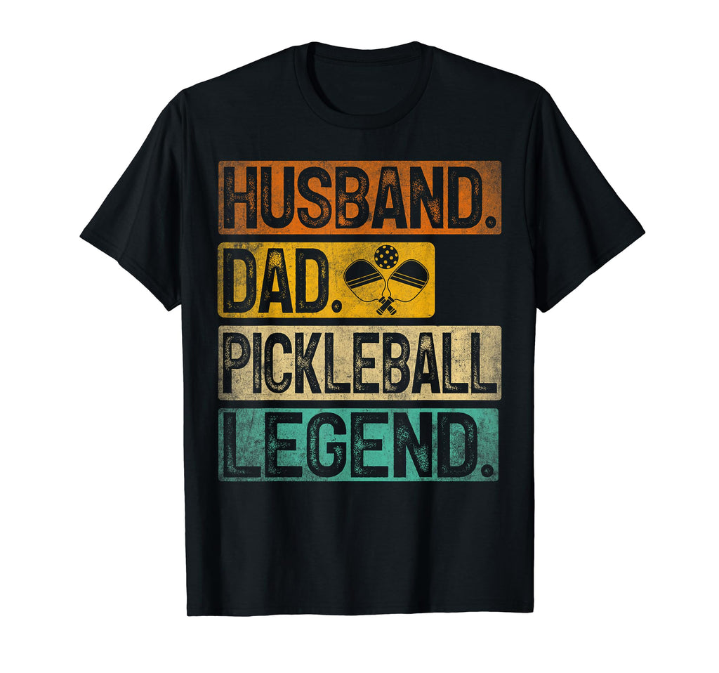 Husband Dad Pickleball Legend Fathers Day T-Shirt - Unique Graphic Unisex - T-Shirt, Sweatshirt, Hoodie
