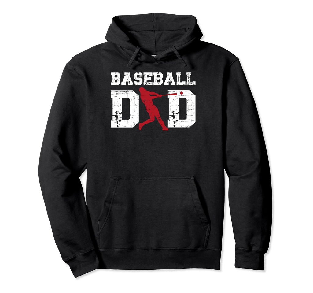 Baseball Dad Fathers Day Daddy Grandpa Hoodie - Minimalist Print Unisex - T-Shirt, Sweatshirt, Hoodie