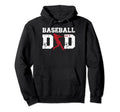 Baseball Dad Fathers Day Daddy Grandpa Hoodie - Minimalist Print Unisex - T-Shirt, Sweatshirt, Hoodie
