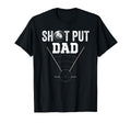 Shot Put Dad Athlete Track And Field T-Shirt - Minimalist Print Men Women - T-Shirt, Sweatshirt, Hoodie