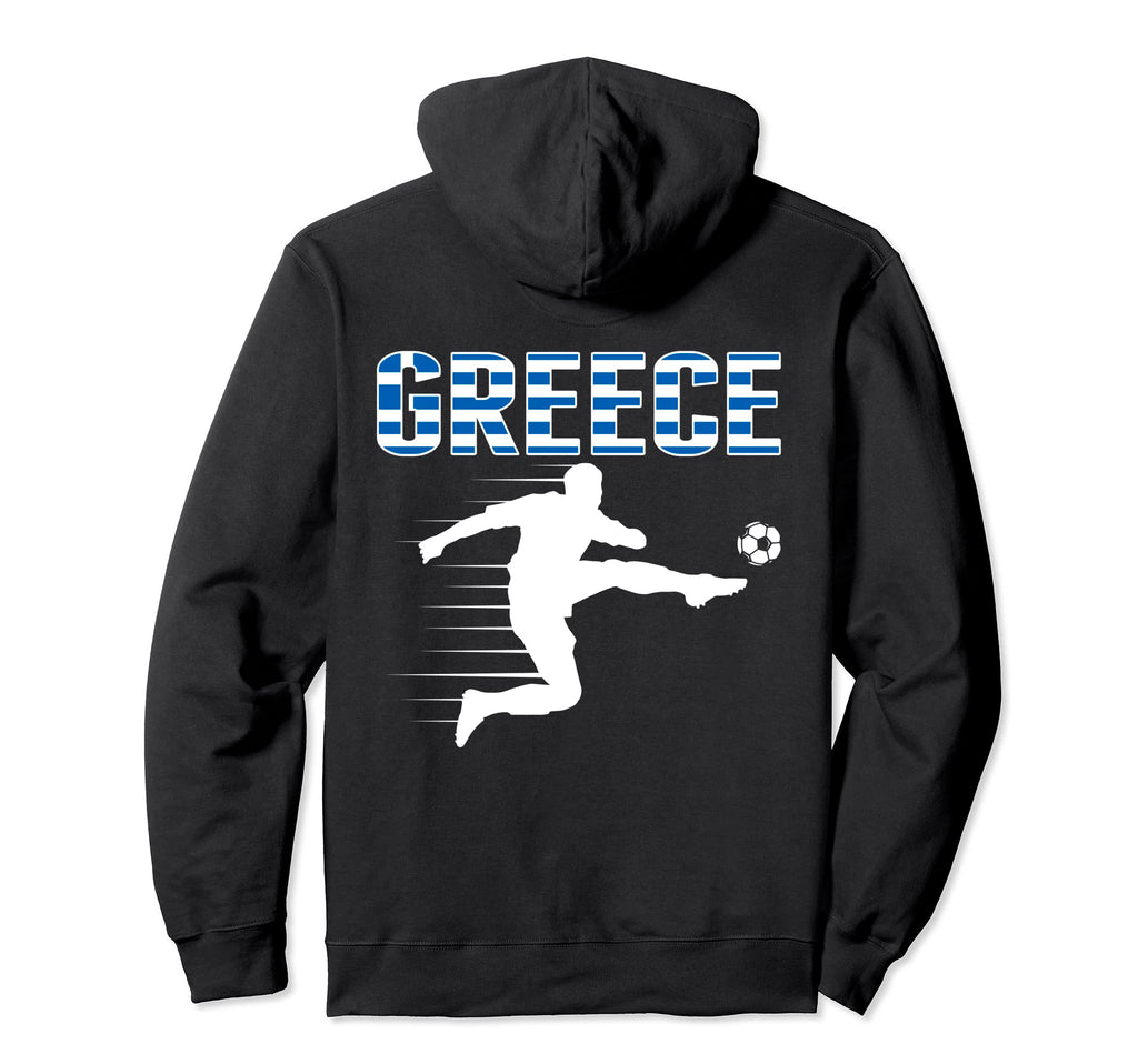 Greece Soccer Fans Jersey Proud Hoodie - Casual Everyday Wear for Adults - T-Shirt, Sweatshirt, Hoodie