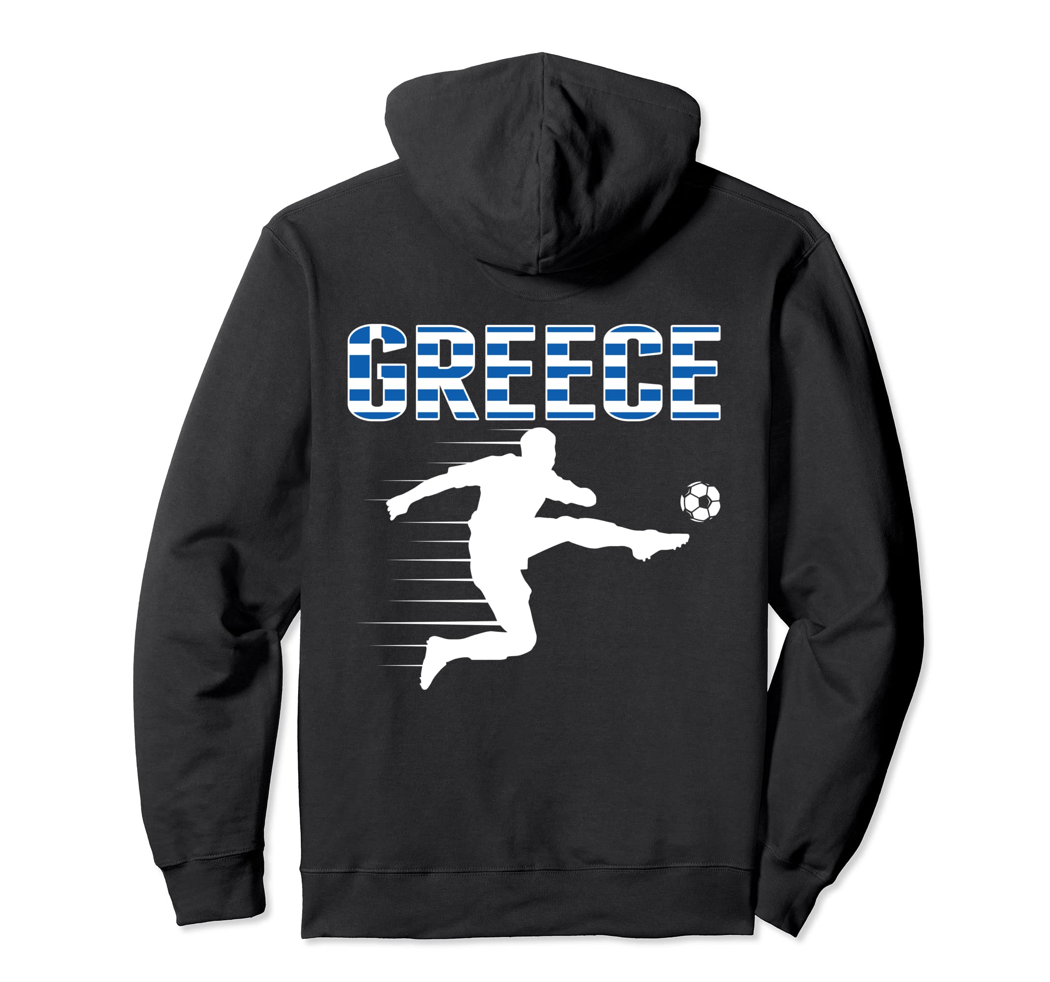 Greece Soccer Fans Jersey Proud Hoodie - Casual Everyday Wear for Adults - T-Shirt, Sweatshirt, Hoodie