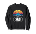 Mens Dad Chad Chad Country Chas Sweatshirt - Minimalist Print for Adults - T-Shirt, Sweatshirt, Hoodie
